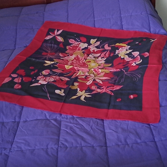 Hand Rolled Silk Scarf - Picture 3 of 8